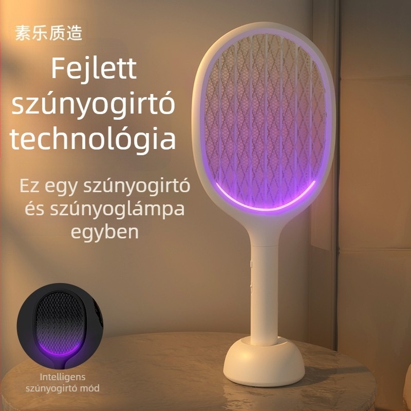 Sule P1 elektromos szúnyogcsapó LED-lámpával, 2‑az‑1-ben, beépített 2001–2500 mAh akkumulátor, töltési idő 1–3 óra, lefedettség 11–20㎡