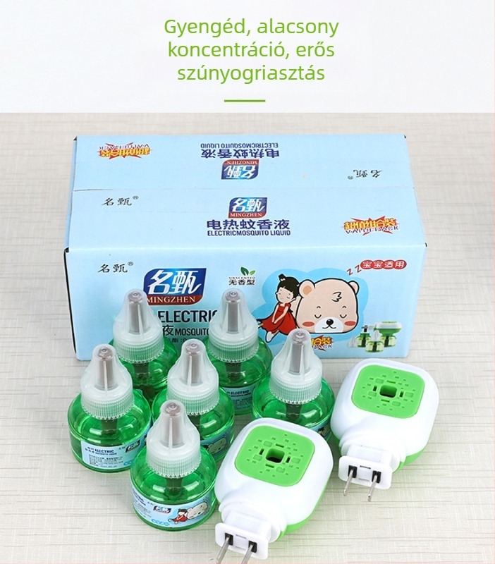 Ming zhen szúnyogriasztó folyadék, 45 ml, 400 üveg dobozonként, WP20150209