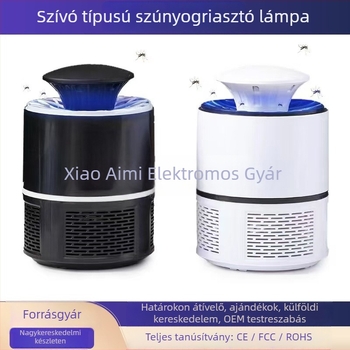 Fotokatalizált szúnyogirtó lámpa, USB, beltéri és kültéri használat, LED világítás, 10 m²-es hatótávolság