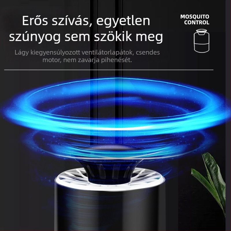 Fotokatalizált szúnyogirtó lámpa, USB, beltéri és kültéri használat, LED világítás, 10 m²-es hatótávolság
