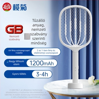 LED-s szúnyoglámpa, elektromos áramütéses szúnyogöléshez, 21–30 m²-re, 220V (Márka Elemene chrysanthemum)