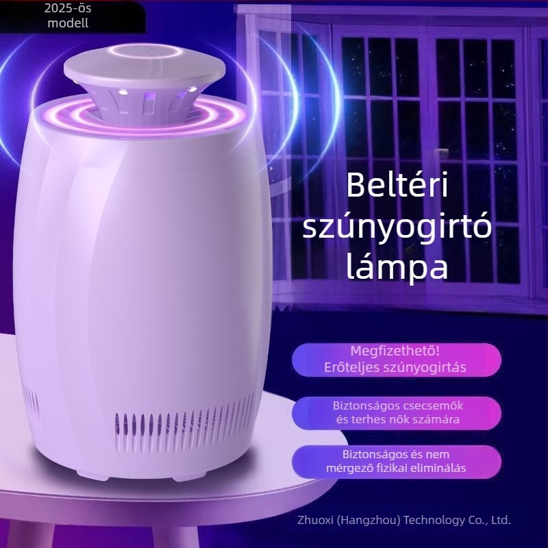 Családi szúnyogölő lámpa UV-fénnyel beltéri használatra, babáknak és kismamáknak