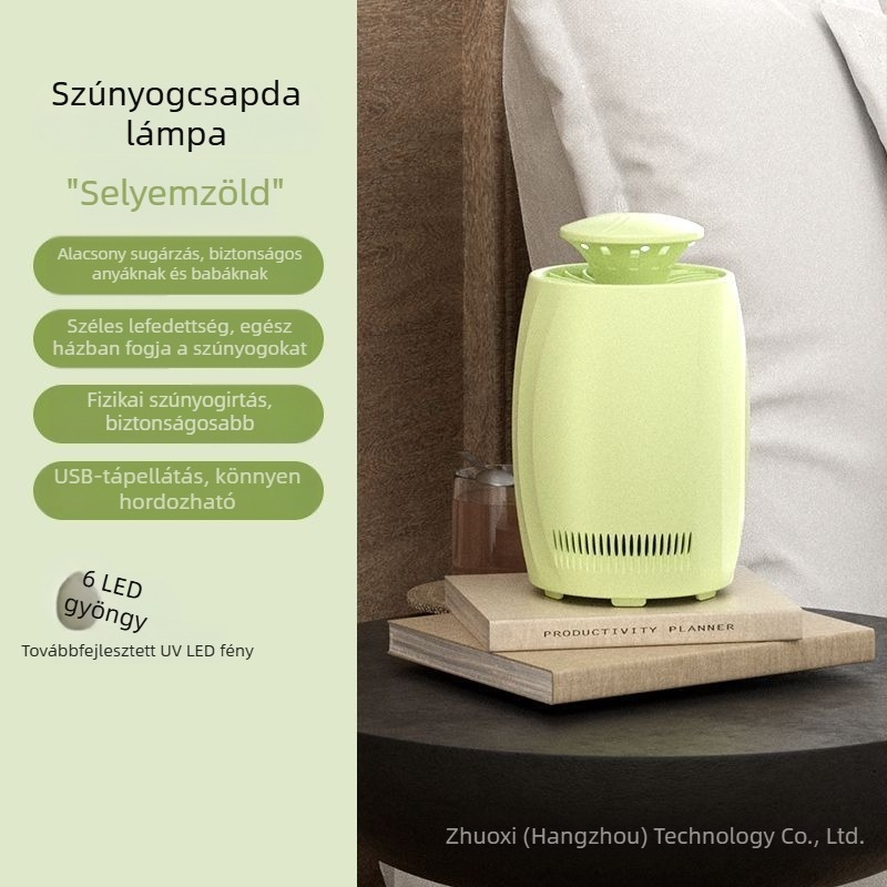 Családi szúnyogölő lámpa UV-fénnyel beltéri használatra, babáknak és kismamáknak