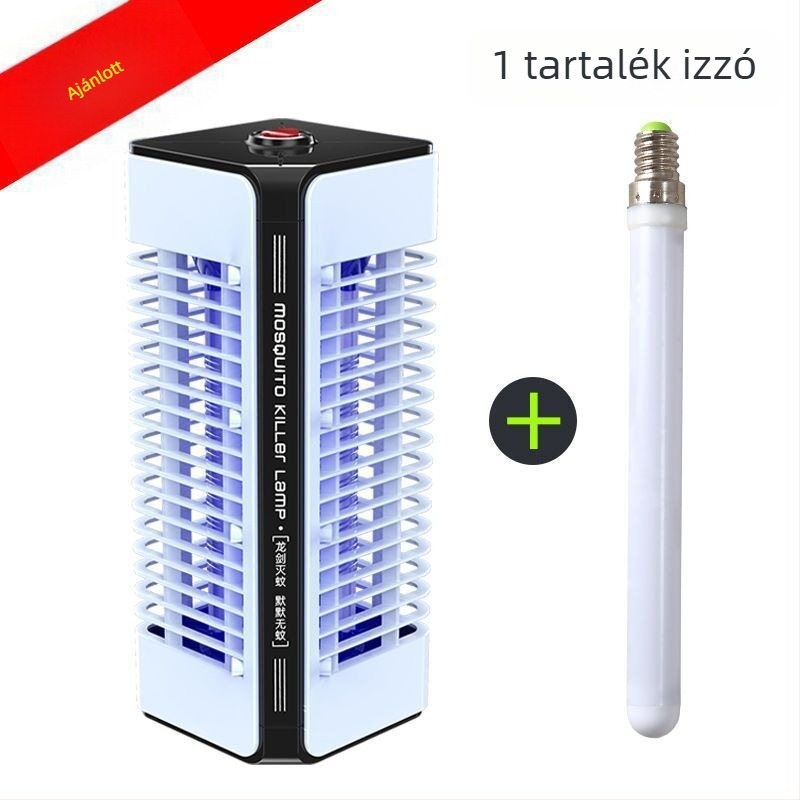 Otthoni szúnyogölő lámpa — falra szerelhető, fotokatalitikus belső egység, elektromos sokk, 220V, MARS-001