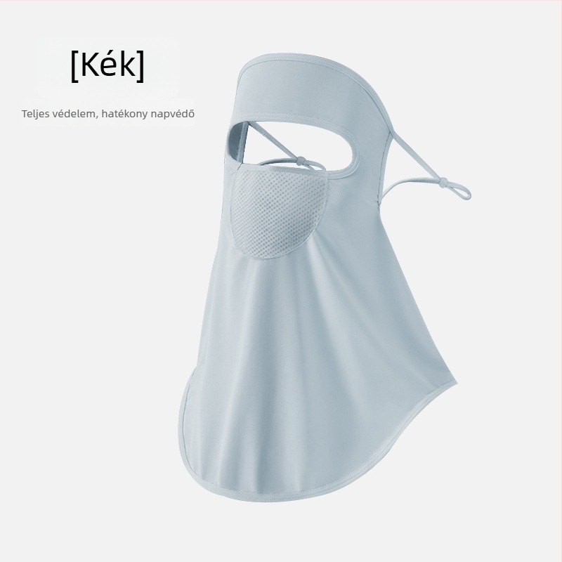Xiao Kang ice silk teljes arcmaszk UV védelemmel kültéri tevékenységekhez