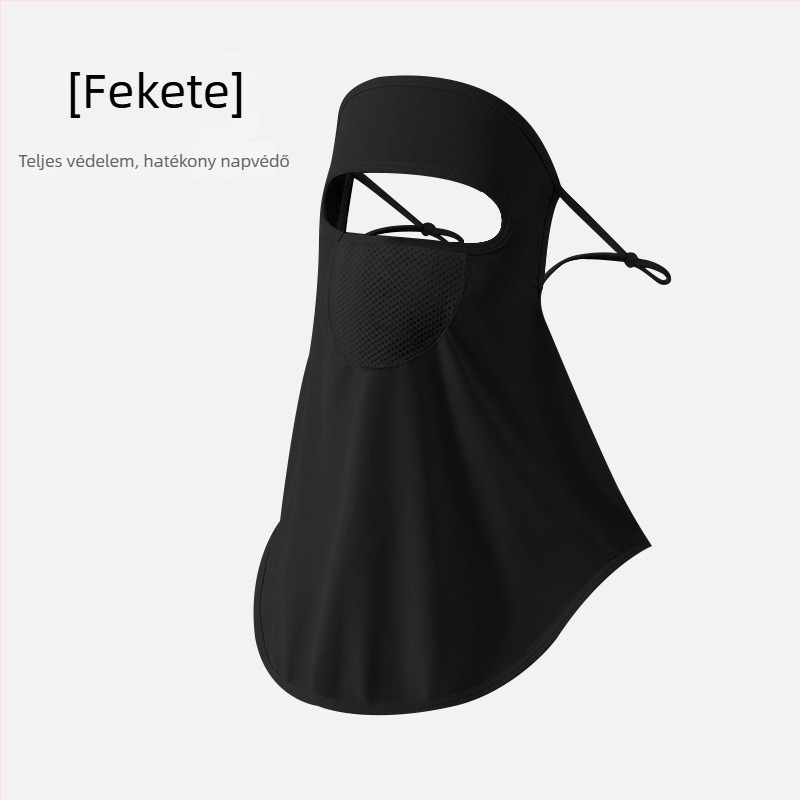 Xiao Kang ice silk teljes arcmaszk UV védelemmel kültéri tevékenységekhez
