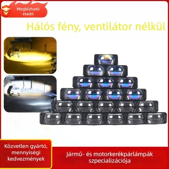 LED autóhálózati fény, alumíniumötvözet, IP67, 12-80V, LED dióda