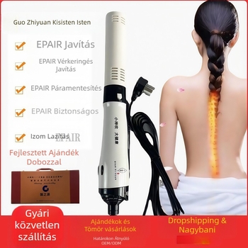 QH RF mérő fizioterápiás készülék – hordozható, külső tápegység, otthoni használat