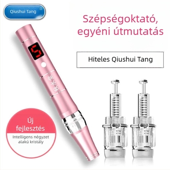 Nano elektromos mikrotűs szépségkészülék az arc számára, víz- és fényterápiával, otthoni használatra