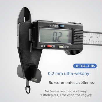 Mobiltelefon nyakpánt acélsodort rugós zsinórral, fém csattal és geometriai alakú medállal