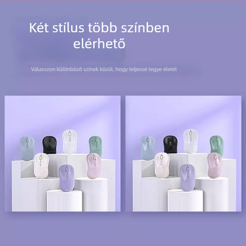 Huawei notebookhoz Bluetooth vezeték nélküli egér – 2,4G + Bluetooth, 1600 DPI, újratölthető, ném működés, USB tápegység (töltőkábel tartozék)