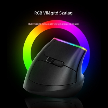 M618C függőleges oldalsó fogású optikai egér, 6 gombbal, Bluetooth