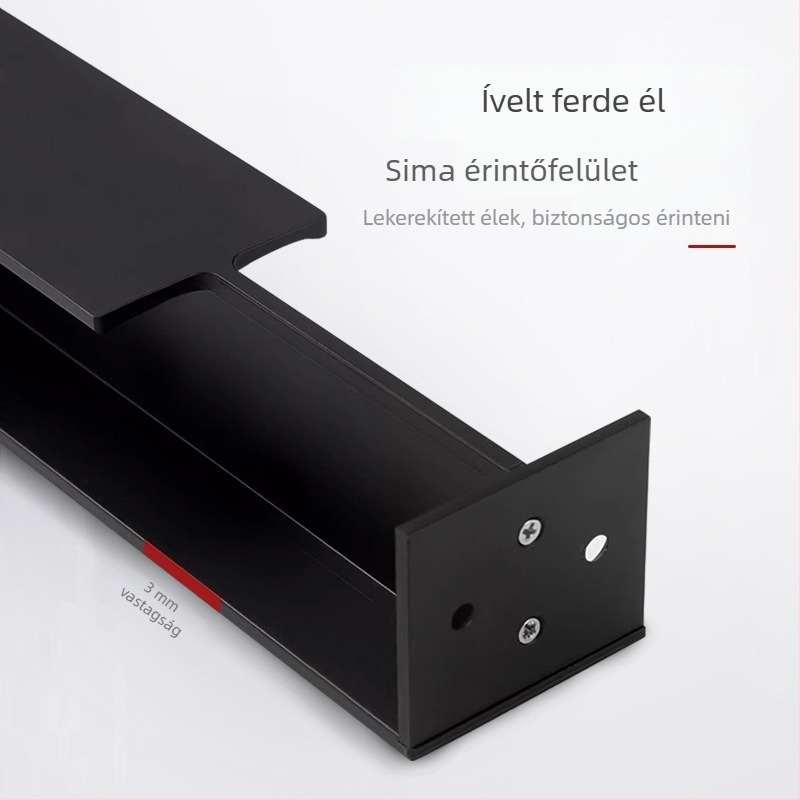 Német minimalist stílusú beépített zsebajtó fogantyú, oldalsó rejtett tolóajtó