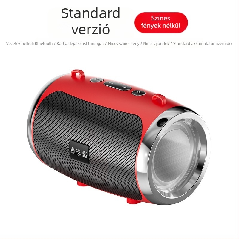 Mini hordozható Bluetooth hangszóró, 5W, Bluetooth 5.0, 100Hz-20kHz, beépített 1000–1200mAh, 10 m hatótávolság
