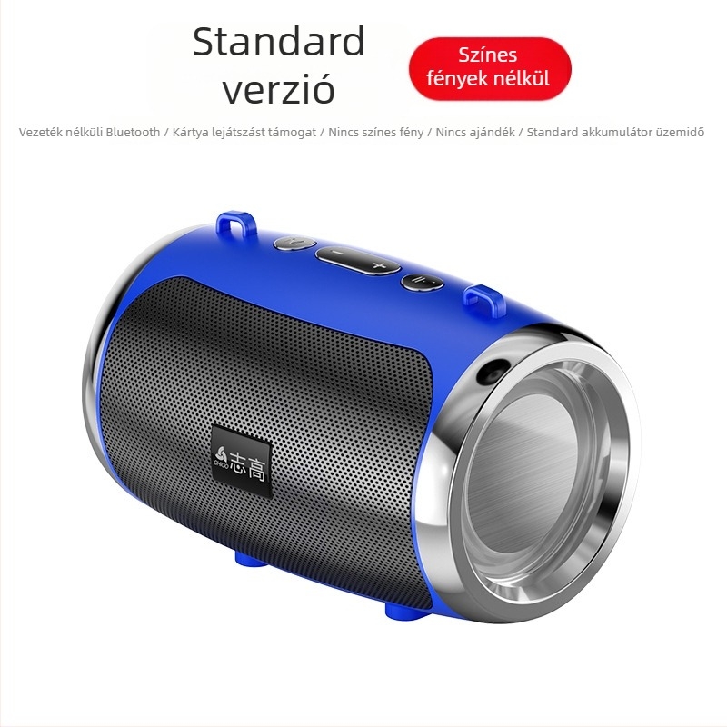 Mini hordozható Bluetooth hangszóró, 5W, Bluetooth 5.0, 100Hz-20kHz, beépített 1000–1200mAh, 10 m hatótávolság