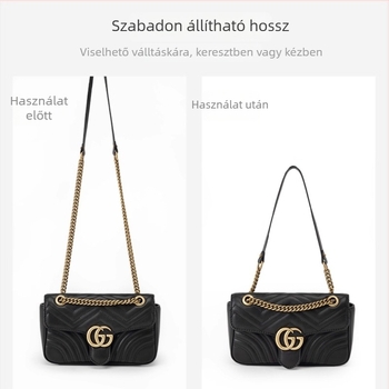 Állítható vállpánt hosszabbító táskákhoz, vékony lánc, fém kiegészítő; Yongxin Hardware, magas minőségű acél, városi egyszerűség