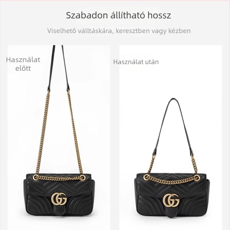 Állítható vállpánt hosszabbító táskákhoz, vékony lánc, fém kiegészítő; Yongxin Hardware, magas minőségű acél, városi egyszerűség