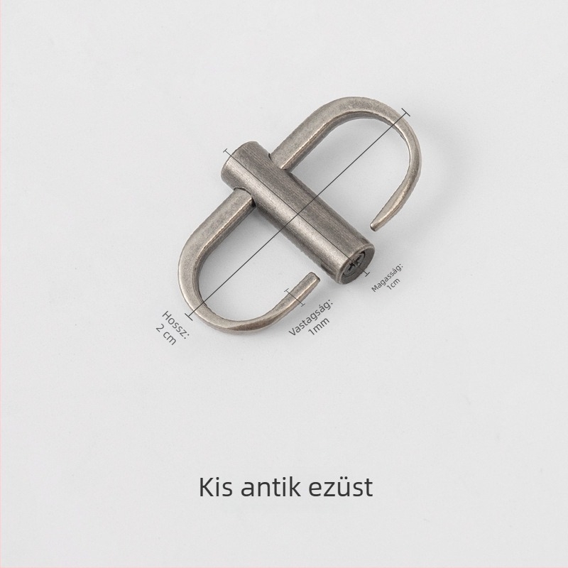 Állítható vállpánt hosszabbító táskákhoz, vékony lánc, fém kiegészítő; Yongxin Hardware, magas minőségű acél, városi egyszerűség