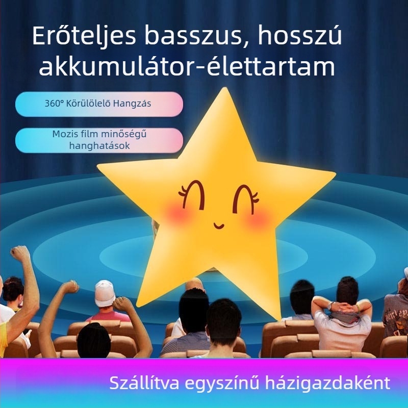 M1 Thumb Vezeték nélküli Bluetooth hangszóró - mini hordozható basszus, Bluetooth 5.0, 20Hz-20kHz, 2W, beépített akkumulátor 100-300mAh, hatótávolság 6-10 m