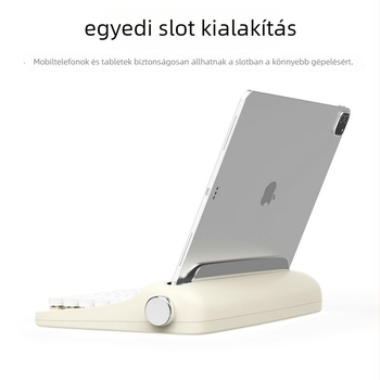 Actto/Anshan B303 Bluetooth vezeték nélküli billentyűzet tabletához, retro írógép-stílusú