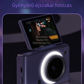 Hordozható CCD digitális kamera kezdő szintű, utazáshoz és szelfikhez