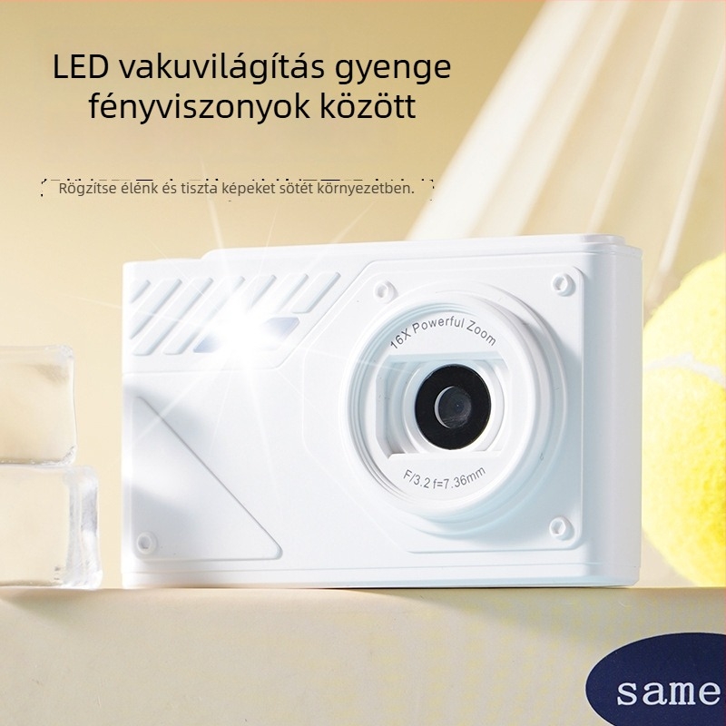 Szelfi kamera 24MP CMOS szenzorral, 8x optikai zoom, periszkóplencse, USB 2.0, elektronikus képstabilizáció