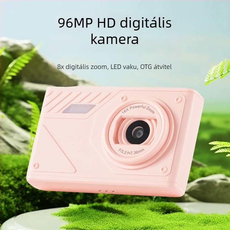 Szelfi kamera 24MP CMOS szenzorral, 8x optikai zoom, periszkóplencse, USB 2.0, elektronikus képstabilizáció