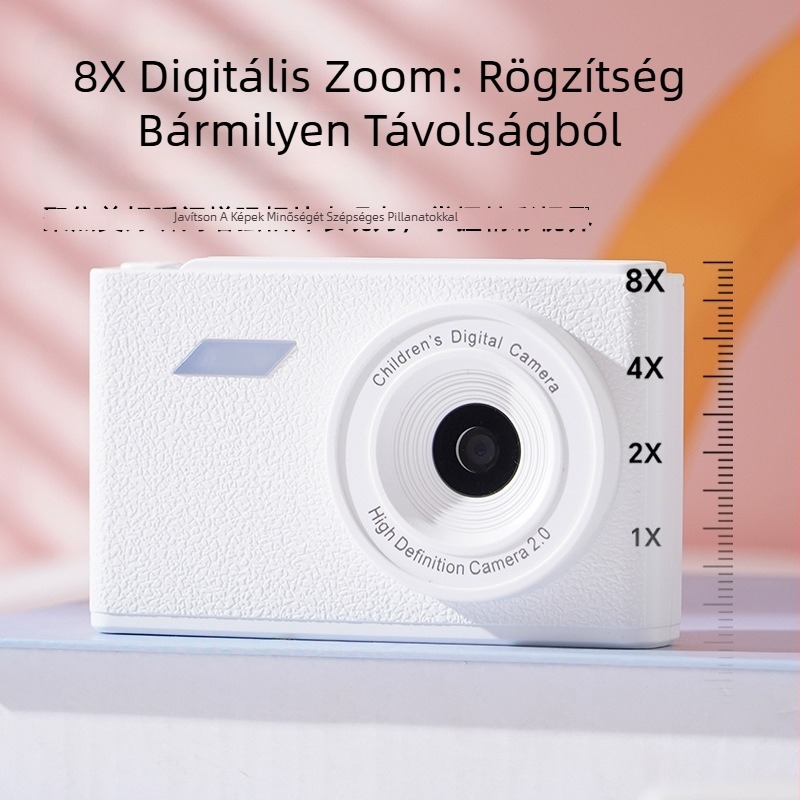 Szelfi kamera 24MP CMOS szenzorral, 8x optikai zoom, periszkóplencse, USB 2.0, elektronikus képstabilizáció