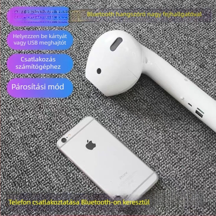 Óriás Bluetooth hangszóró mély basszus, kreatív hangrendszer