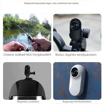 Állati POV akciókamera, modell S100, TF-kártya tárhely, 2.0MP szenzor, ABS ház