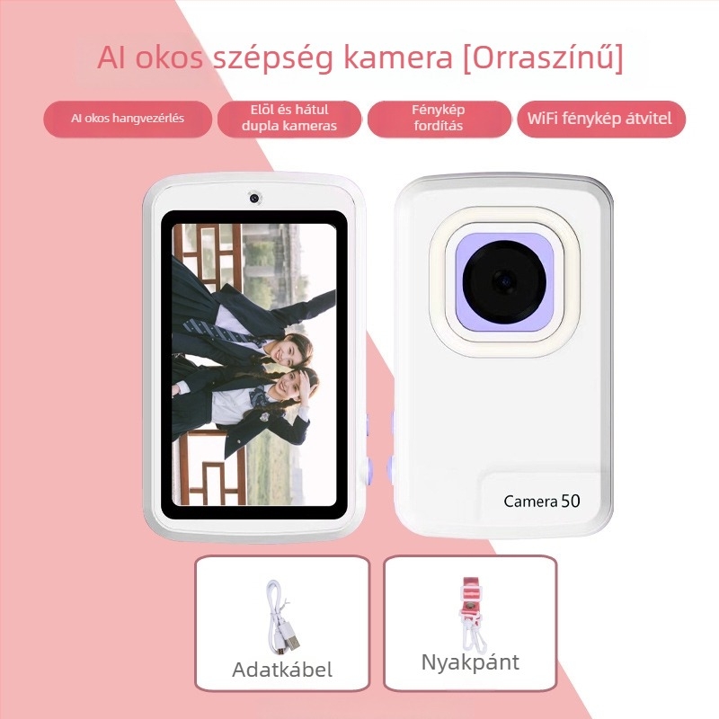 Digitális kamera teljes érintőképernyővel (16x optikai zoom, CMOS szenzor 1.0/2.7 hüvelyk, optikai képstabilizálás, USB 2.0)