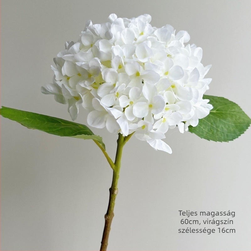 Mesterséges hortenzia virágcsokor textilből - 3D nyomtatás, márka Elsa Hydrangea, fajta Hydrangea