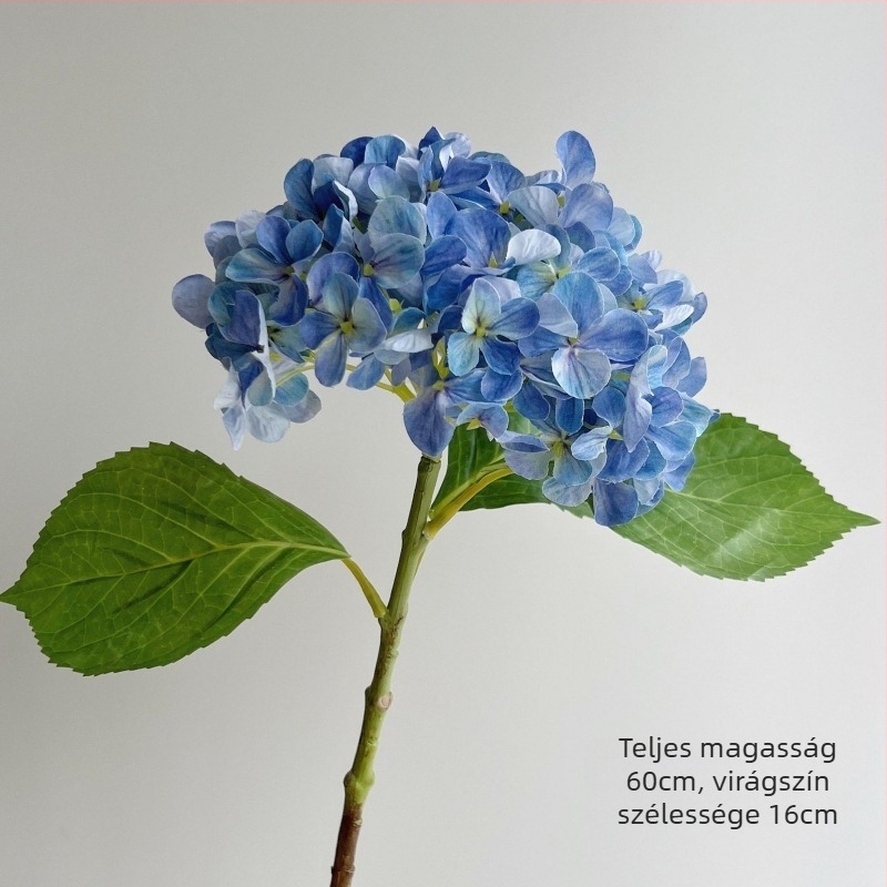 Mesterséges hortenzia virágcsokor textilből - 3D nyomtatás, márka Elsa Hydrangea, fajta Hydrangea