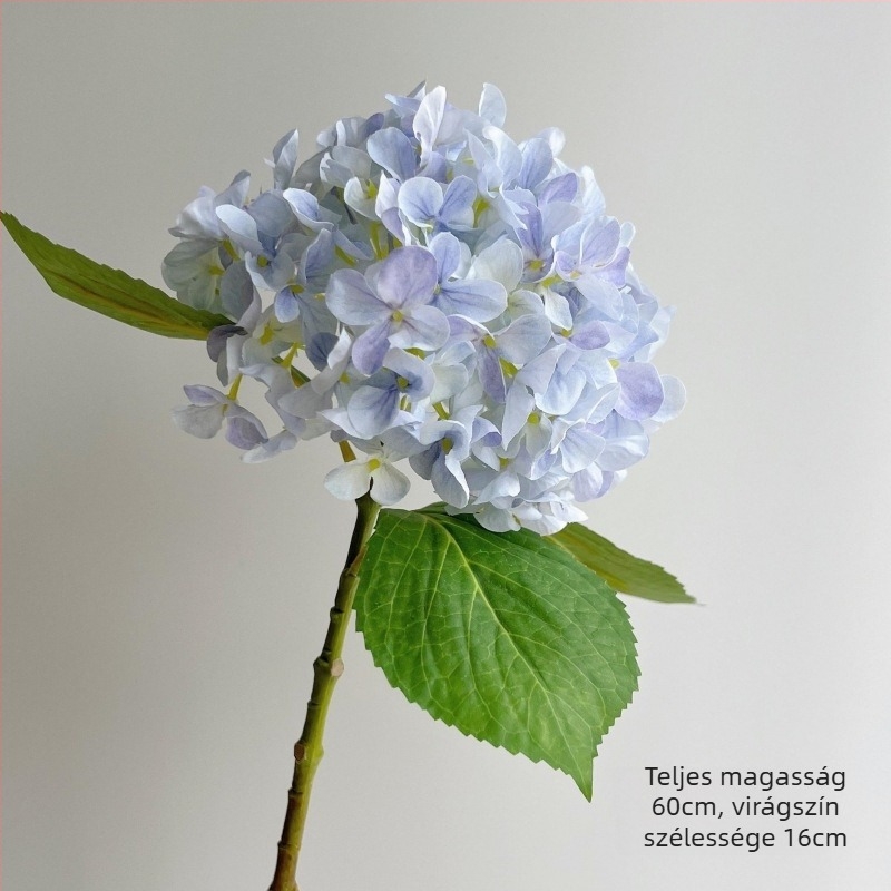 Mesterséges hortenzia virágcsokor textilből - 3D nyomtatás, márka Elsa Hydrangea, fajta Hydrangea