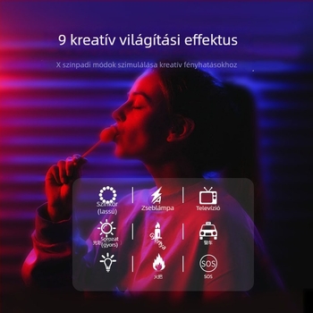W70 LED töltőfény – Hordozható, mobiltelefonos fotózáshoz és élő közvetítéshez, Többszintű állítás, Teljesítmény 10W alatt
