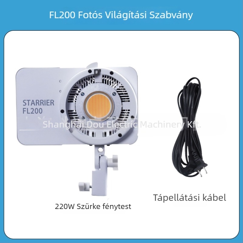 LED világítás élő adásokhoz - Magas fényerő, Kettős színhőmérséklet, 150W+, 220V
