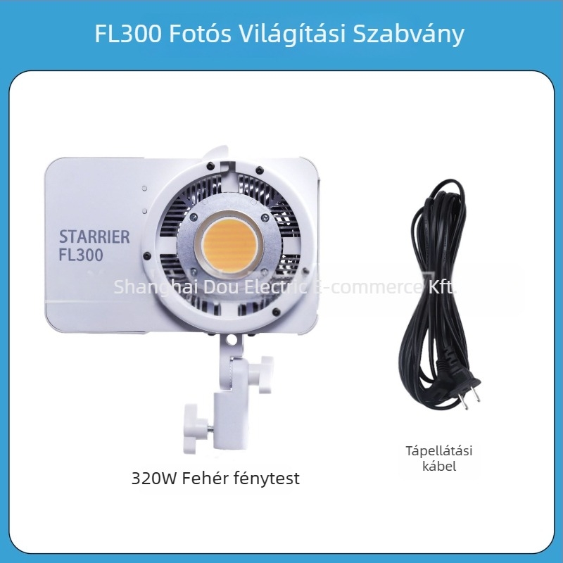 LED világítás élő adásokhoz - Magas fényerő, Kettős színhőmérséklet, 150W+, 220V