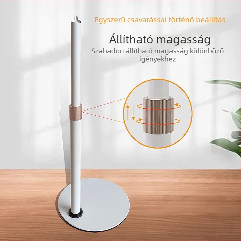 Asztali LED kitöltő fény élő közvetítéshez és videokonferenciákhoz — 15W, 5V, testreszabható, síkpaneeles dizájn