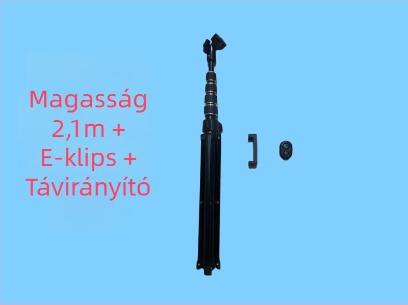Alumínium ötvözetű padlós állvány 3D PTZ-vel, 2–5 kg teherbírás mobiltelefonokhoz és táblagépekhez