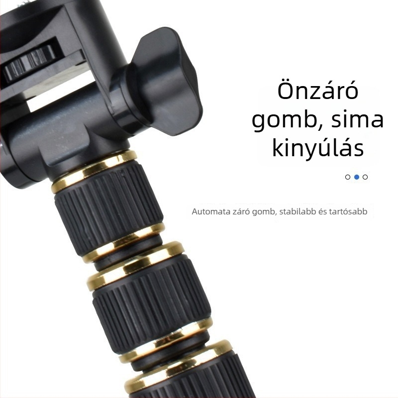 Alumínium ötvözetű padlós állvány 3D PTZ-vel, 2–5 kg teherbírás mobiltelefonokhoz és táblagépekhez