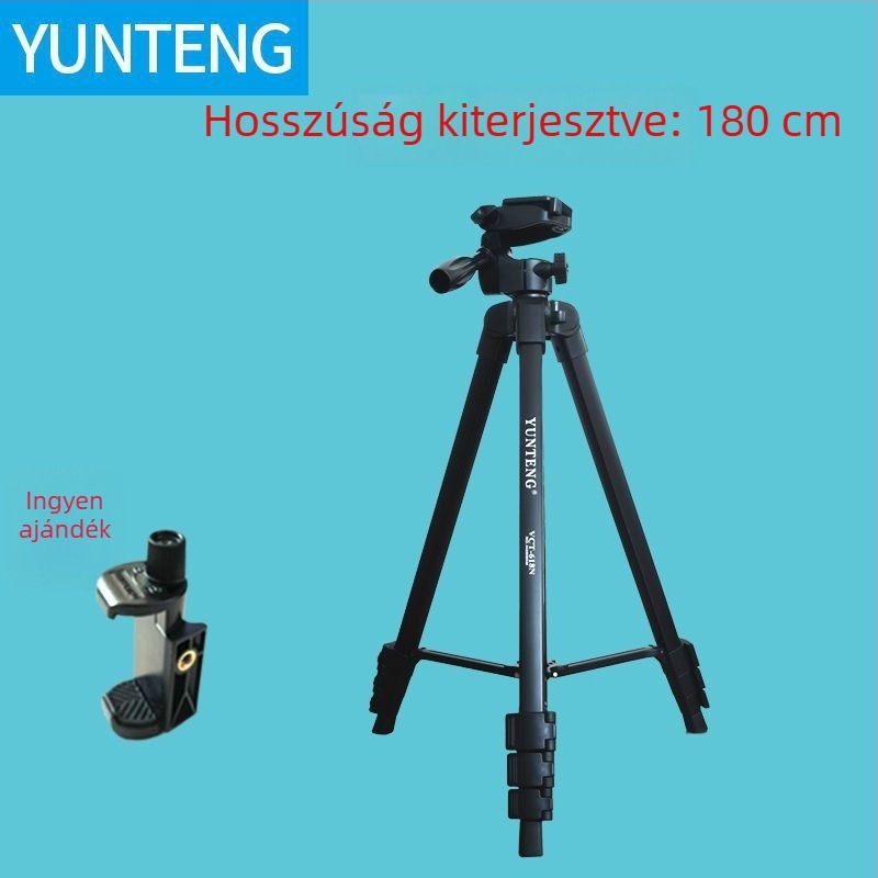 Hordozható háromlábú tartó DJI OM4/Osmo6 stabilizátorhoz, alumíniumötvözet, univerzális kompatibilitás, súly 160 g