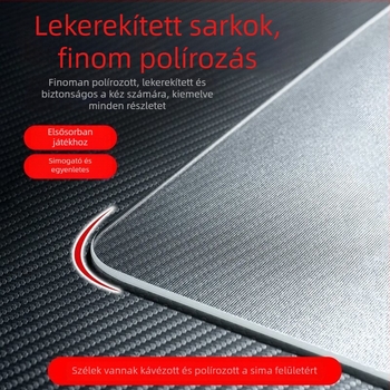 Nagy gumi egérpad játékhoz, egyszínű, logó nélküli