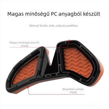 Kis gumírozott csuklópárna egérhez - japán minimalist stílus, tenyér-támasz