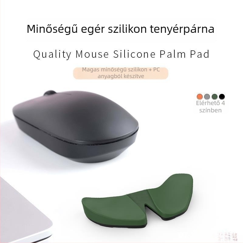 Kis gumírozott csuklópárna egérhez - japán minimalist stílus, tenyér-támasz