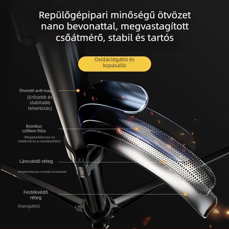 Padlóra álló univerzális telefonállvány LED világítással élő közvetítéshez