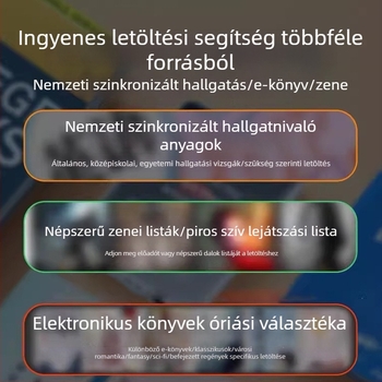 Bluetooth MP3/MP4 hordozható lejátszó diákoknak – középiskolai kiadás MP5 MP6 MP7