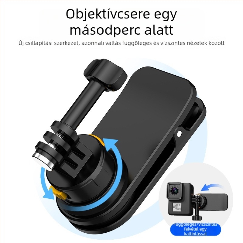 Mágneses hátizsák-klip DJI Action 3/4/5/6 és GoPro számára