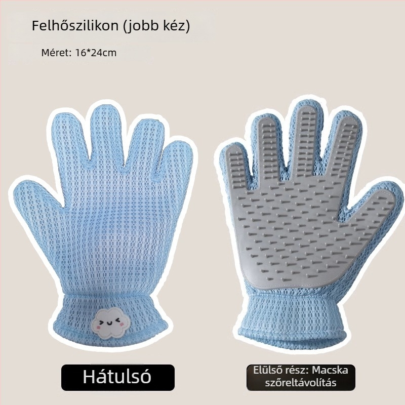 Macskaápoló kesztyű a szőr eltávolítására – Márka: Friendly; Importált: Nem; Kategória: Egyéb tisztítási és szépségápolási termékek; Alkalmas: Macskák