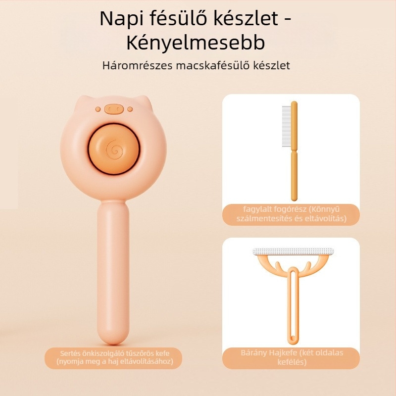 Kutyák szőrének eltávolítására szolgáló fésű (Anyag: Egyéb; Termékkategória: Tisztító és szépségápolási termékek; Márka: Egyéb; Kutyák számára)
