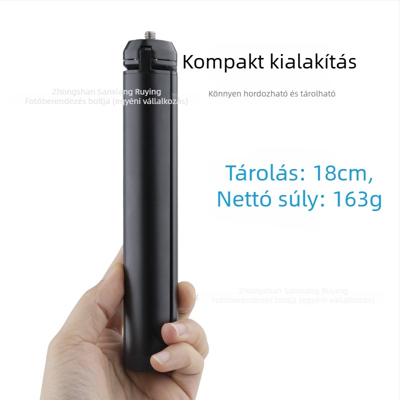 GaNaDu Km-04 Alumínium ötvözet asztali tripód stabilizátor, teherbírás 2–5 kg, 1 rész, 163 g